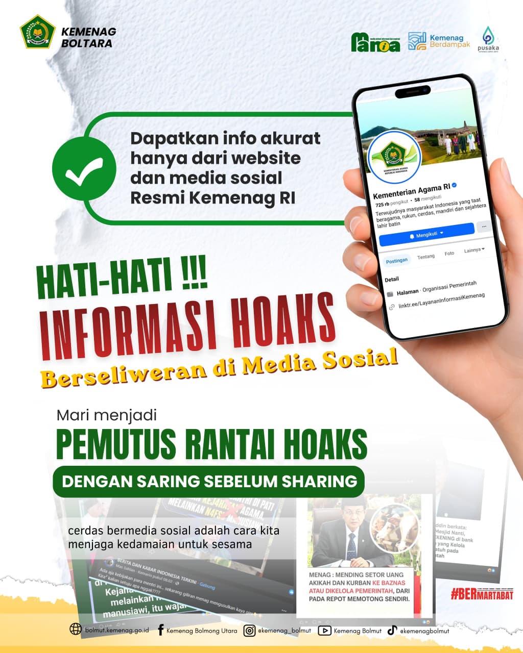 HATI-HATIS INFORMASI HOAKS