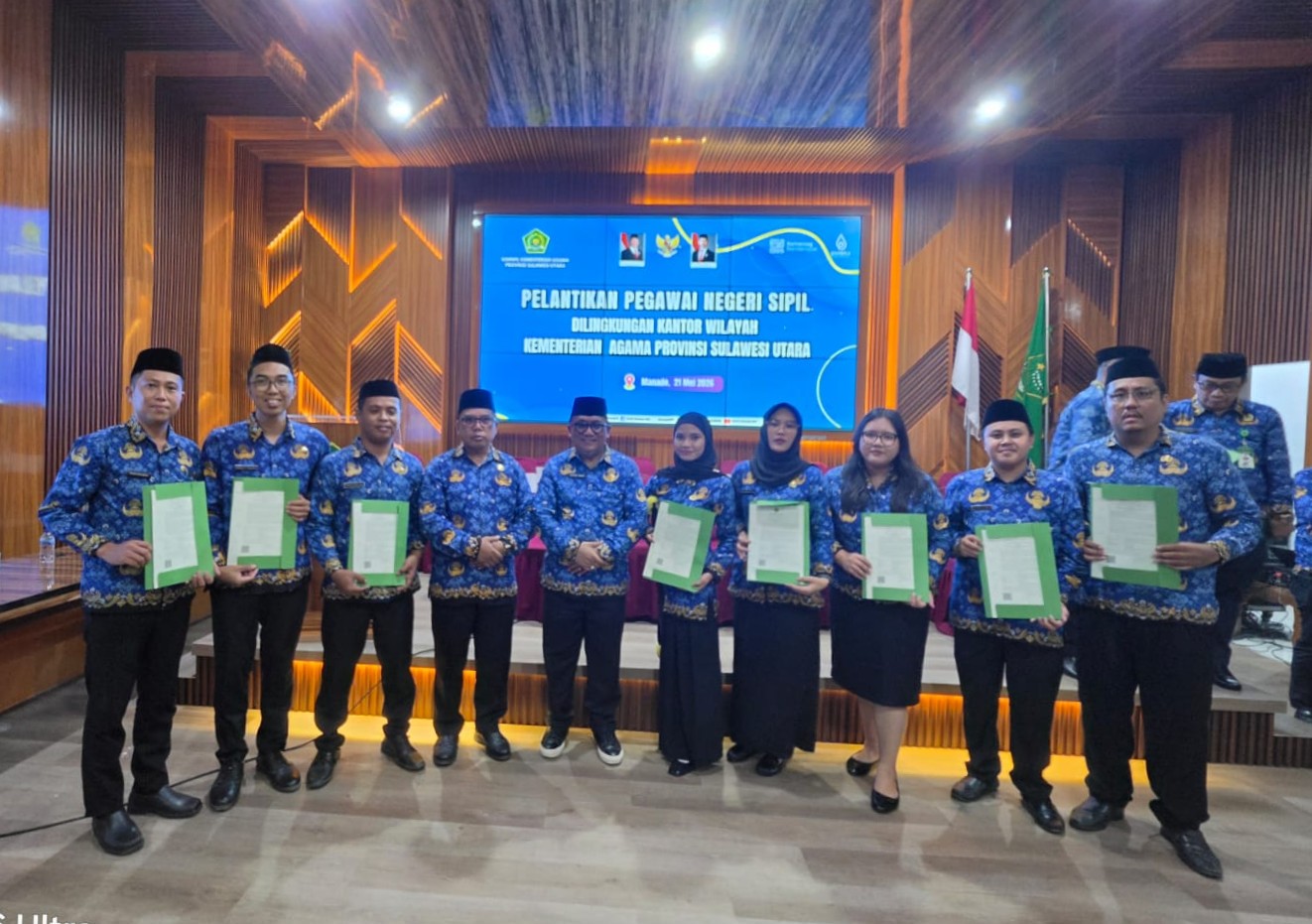 CPNS Kemenag Boltara Resmi Sandang Status PNS 100 Persen
